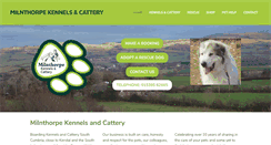 Desktop Screenshot of milnthorpekennelsandcattery.co.uk
